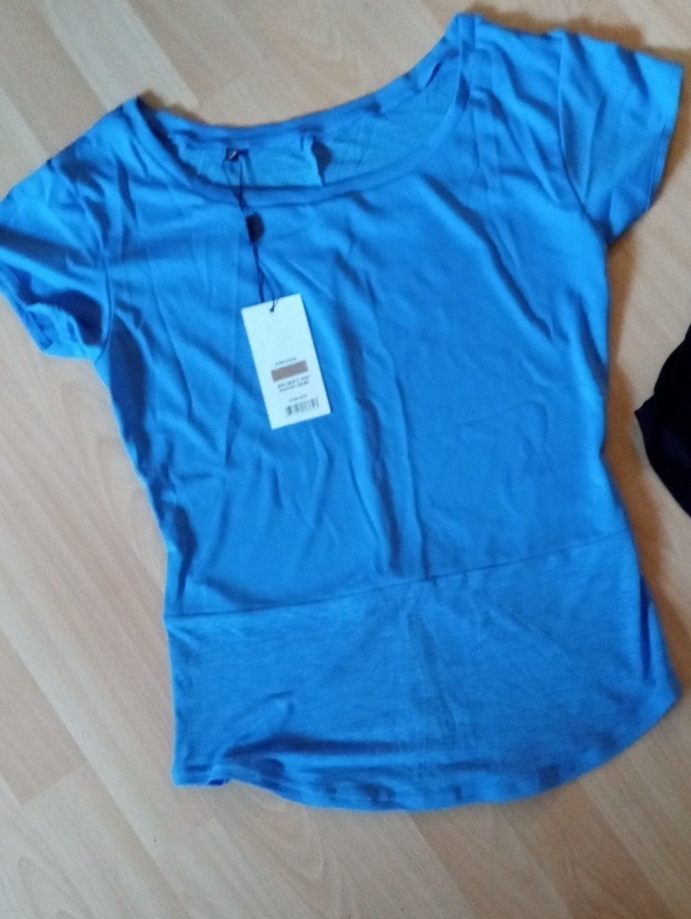 Gymshark Light Blue Short Sleeve Scoop Neck Tee